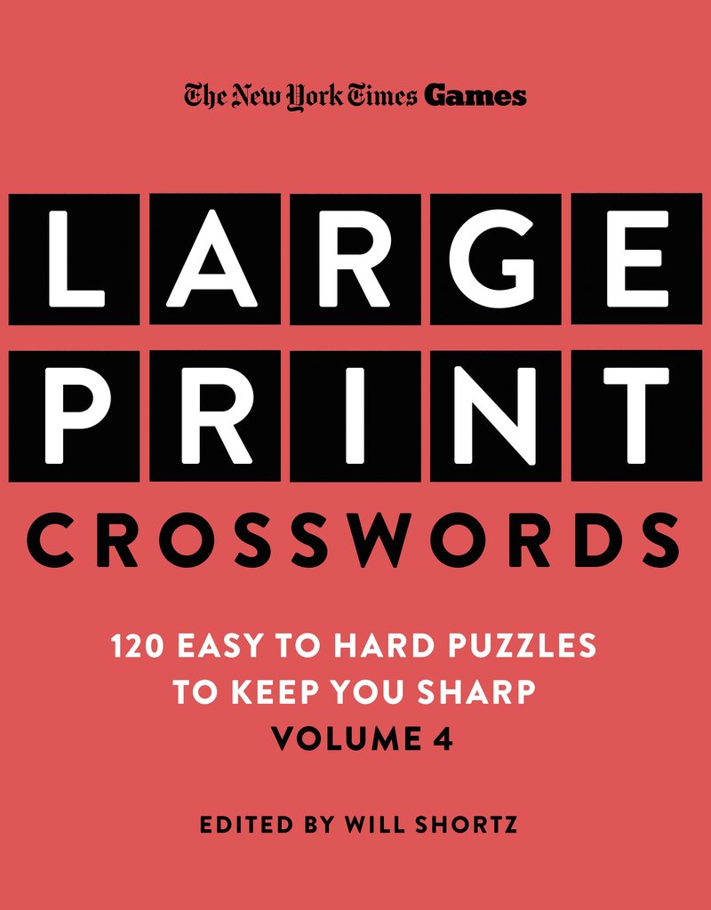 New York Times Games Large-Print Crosswords Volume 4