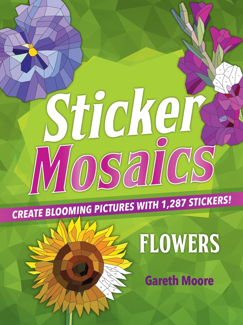 Sticker Mosaics: Flowers