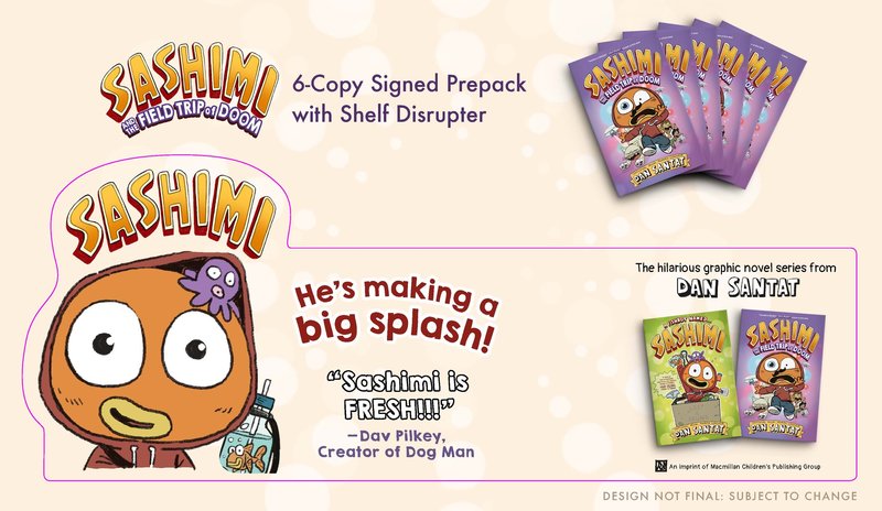 Sashimi and the Field Trip of Doom 6-Copy Signed Prepack