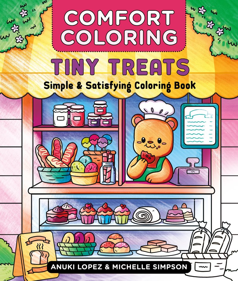 Comfort Coloring: Tiny Treats