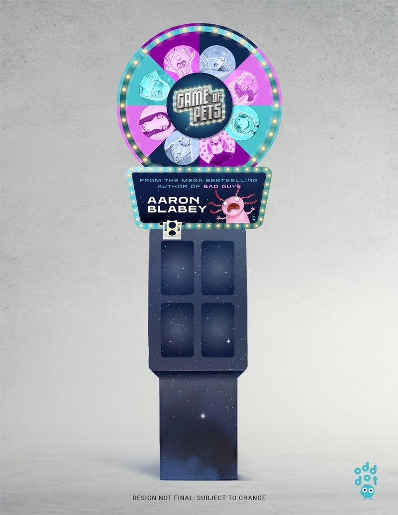 Game of Pets 12-Copy Signed Floor Display