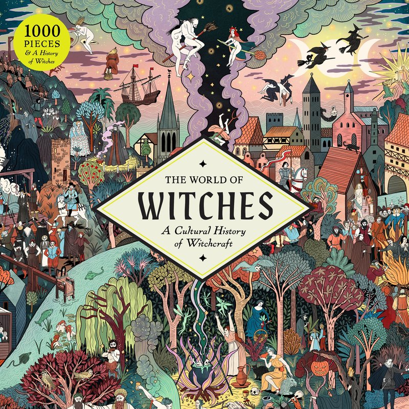 The World of Witches: A 1000-piece jigsaw