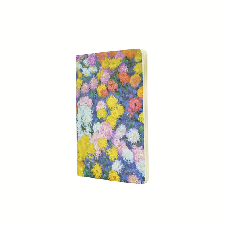 Monet's Chrysanthemums A5 Dot Grid Cahier Notebook, 80pg, 100GSM by Paperblanks (Monet's Chrysanthemums)
