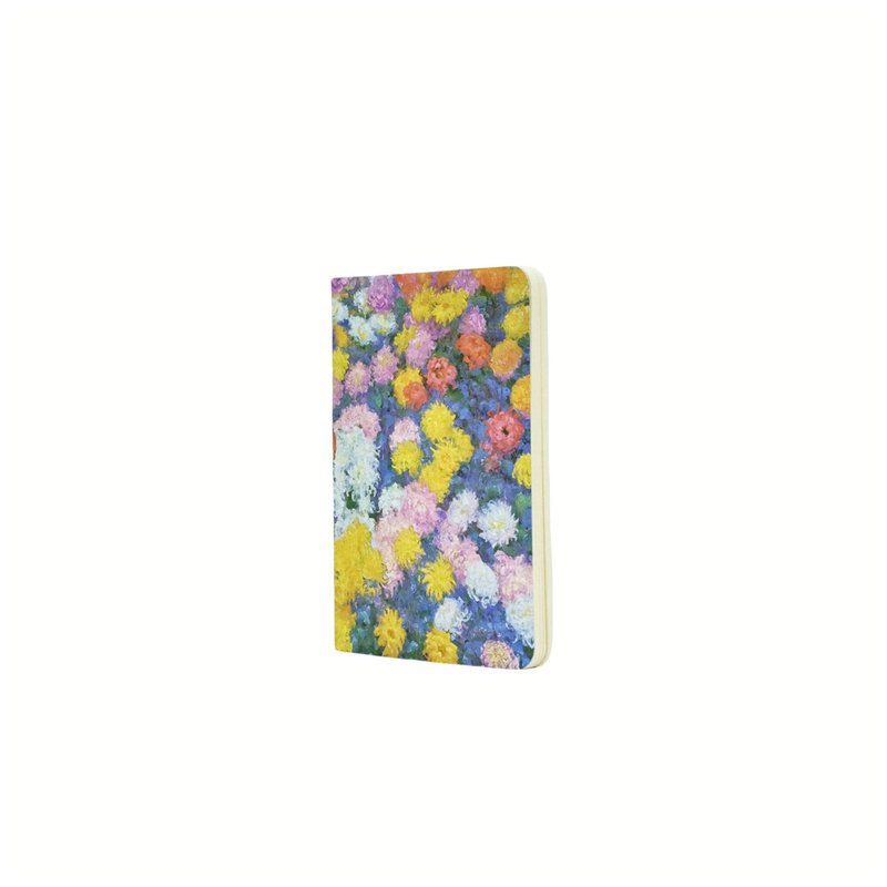 Monet's Chrysanthemums A6 Unlined Cahier Notebook, 80pg, 100GSM by Paperblanks (Monet's Chrysanthemums)