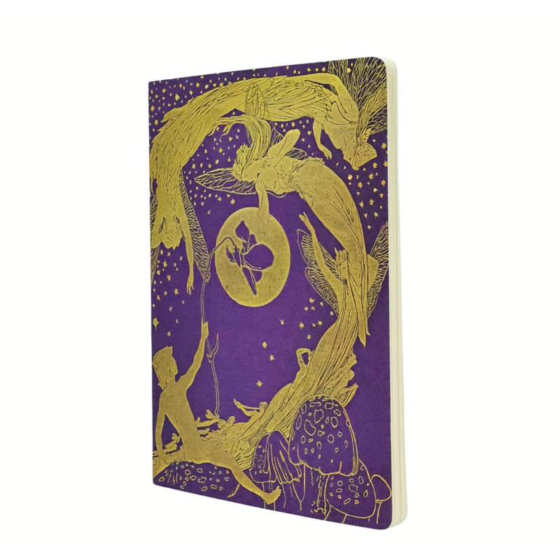 Violet Fairy A4 Lined Softcover Cahier, 80pg, 100GSM by Paperblanks (Lang's Fairy Books)