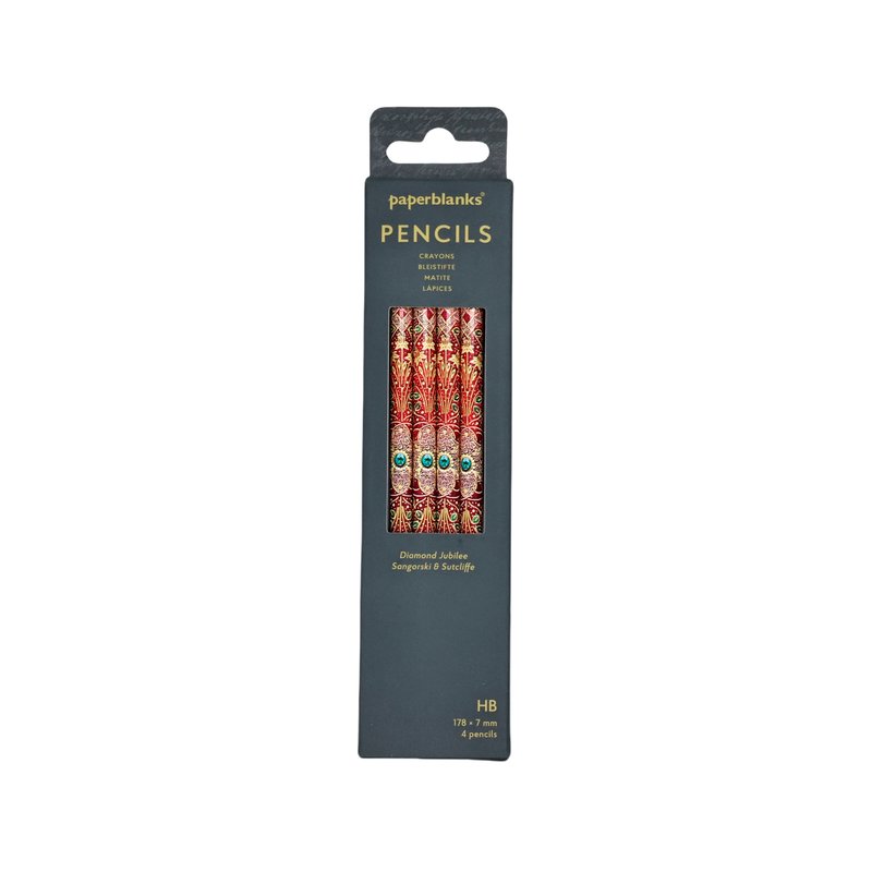 Diamond Jubilee 4 Pack Pencils by Paperblanks (Sangorski & Sutcliffe)