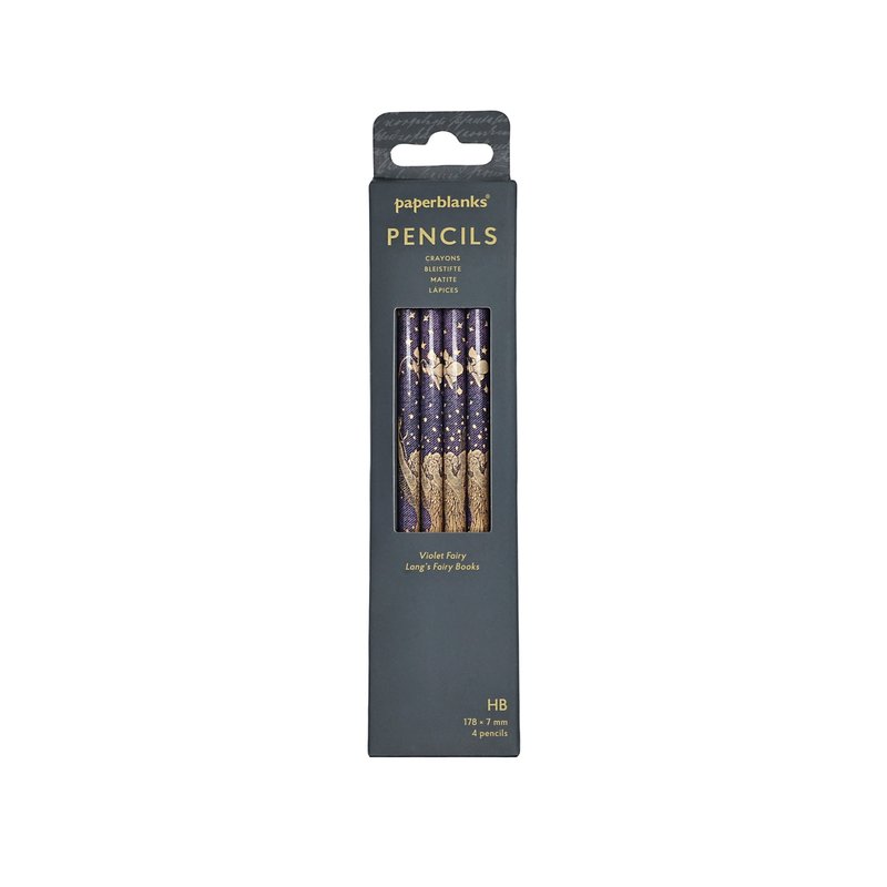 Violet Fairy 4 Pack Pencils by Paperblanks (Lang's Fairy Books)