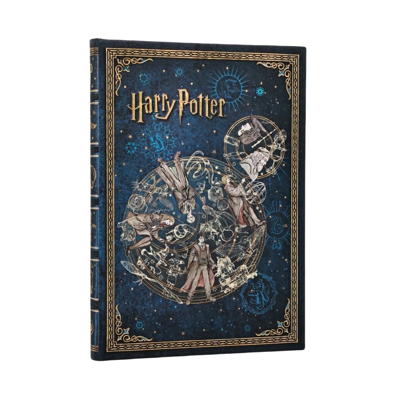 Legends of Hogwarts Journal Midi Custom Lined Hardcover, 144pg, 120GSM by Paperblanks (Harry Potter Collection)