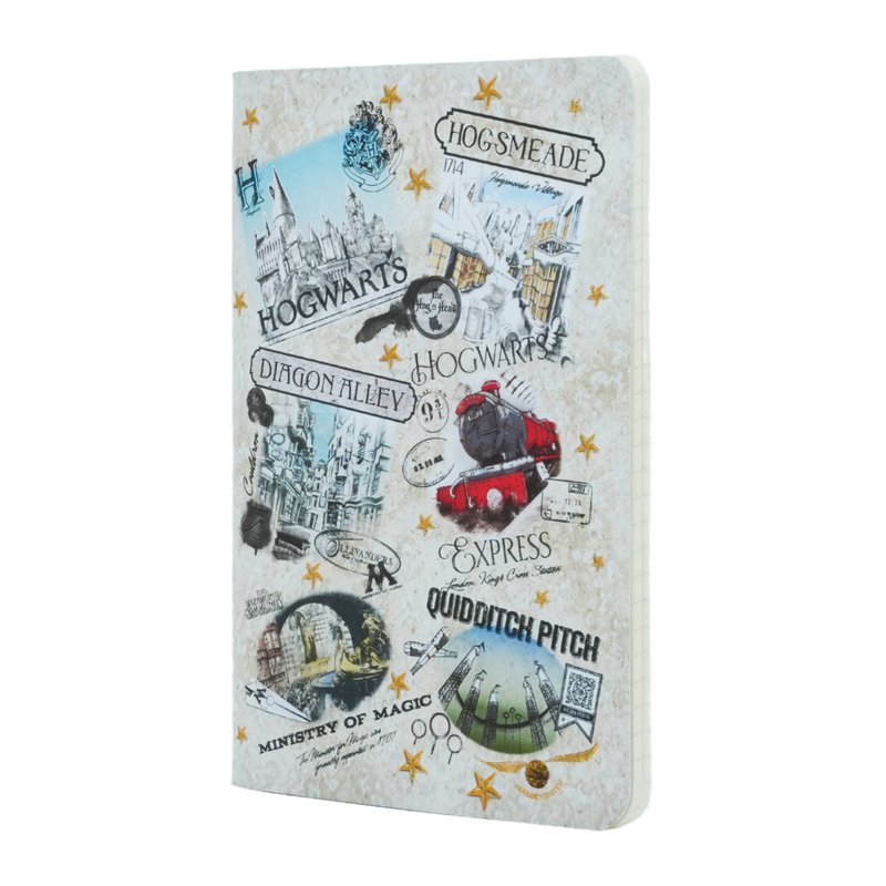 The Wizarding World Notebook A6 Lined Cahier, 80pg, 100GSM by Paperblanks (Harry Potter Collection)