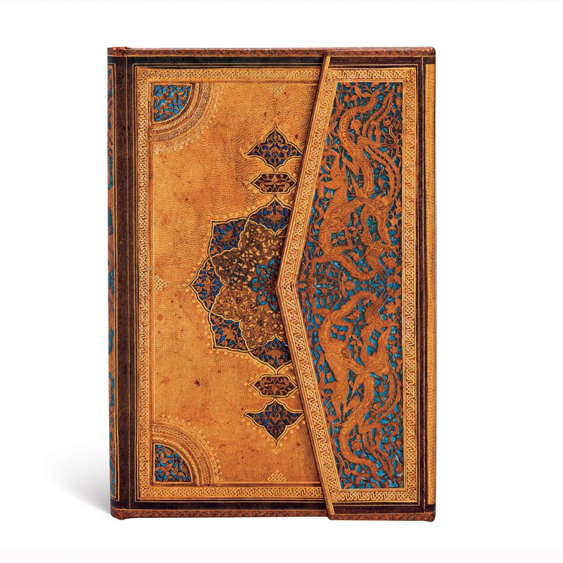 Safavid Mini Lined Hardcover Journal, 176pg, 85GSM by Paperblanks (Safavid Binding Art)