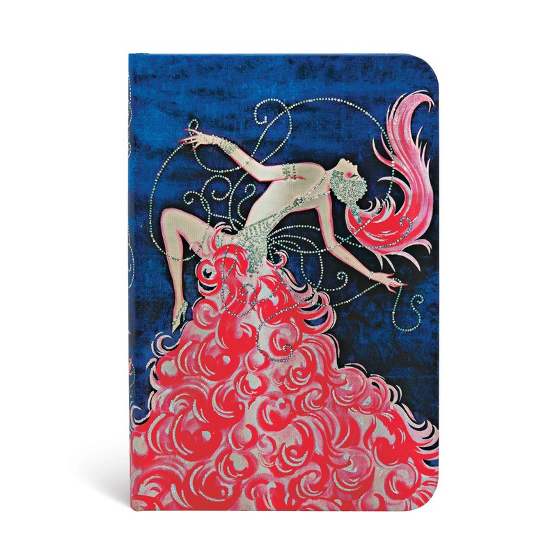 Cabaret Cabaret, Vintage Vogue, Hardcover, Mini, Unlined, Elastic Band Closure, 176 Pg, 85 GSM