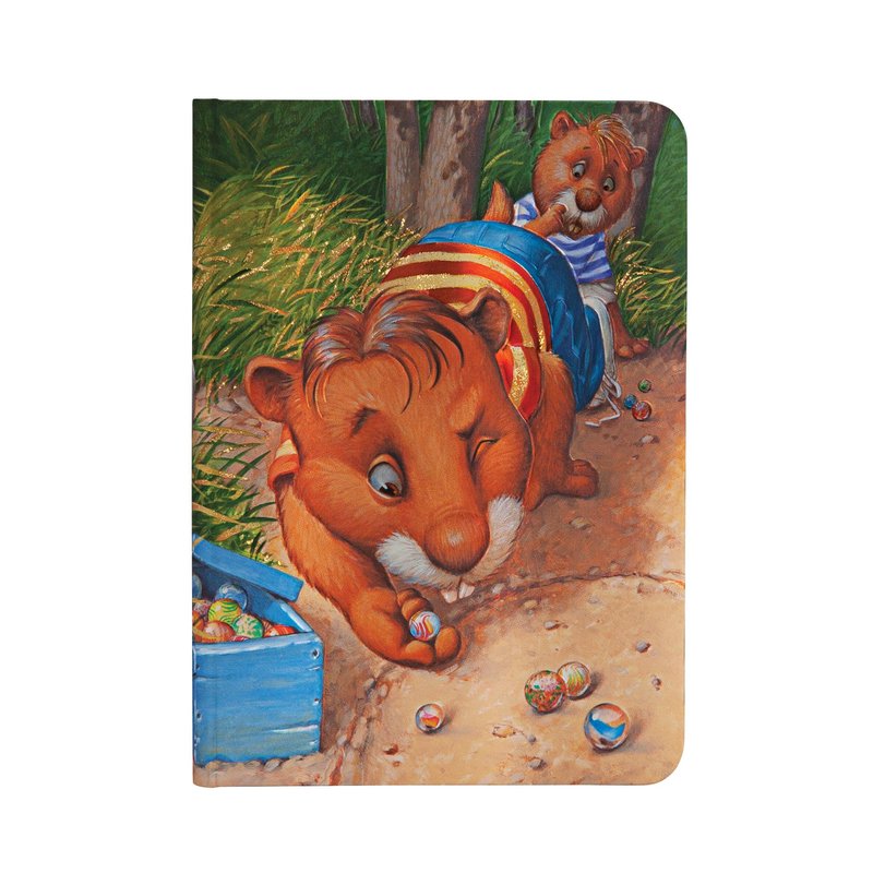 Shooting Marbles Midi Lined Hardcover Journal, 176pg, 85GSM by Paperblanks (Merrymakers)