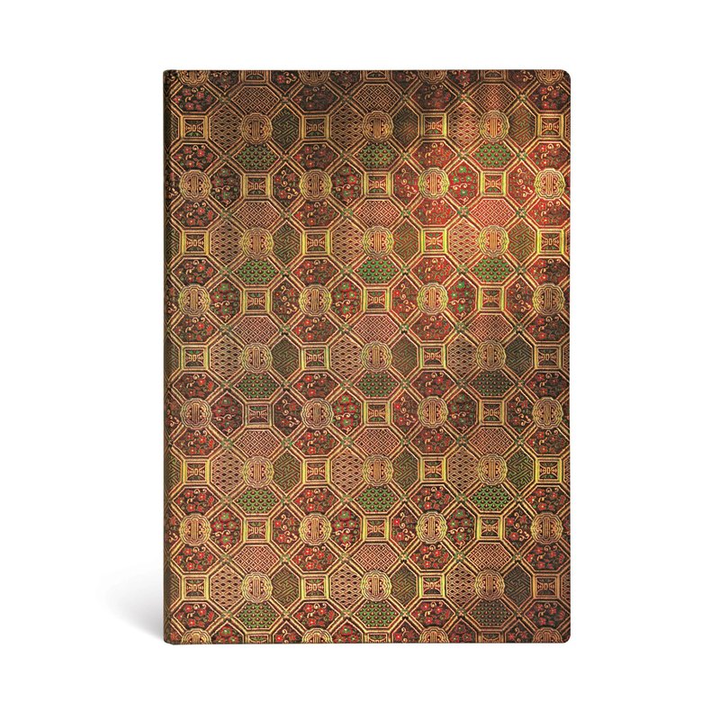 Mandala Grande Unlined Hardcover Journal, 128pg, 120GSM by Paperblanks (Sacred Tibetan Textiles)