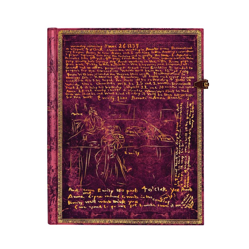 The Brontë Sisters Ultra Lined Hardcover Journal, 144pg, 120GSM by Paperblanks (Special Editions)