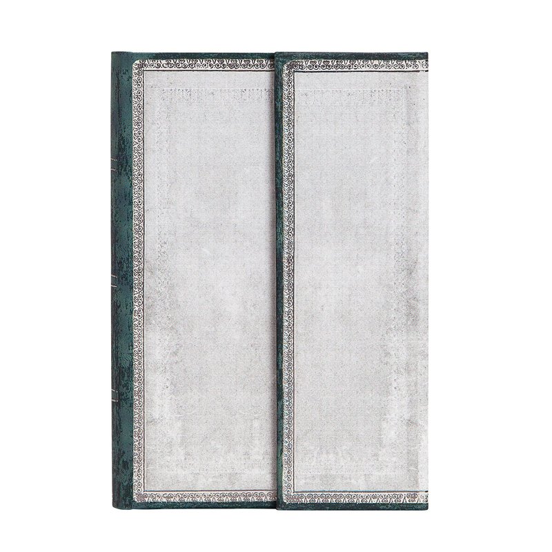 Flint Mini Unlined Hardcover Journal, 176pg, 85GSM by Paperblanks (Old Leather Collection)