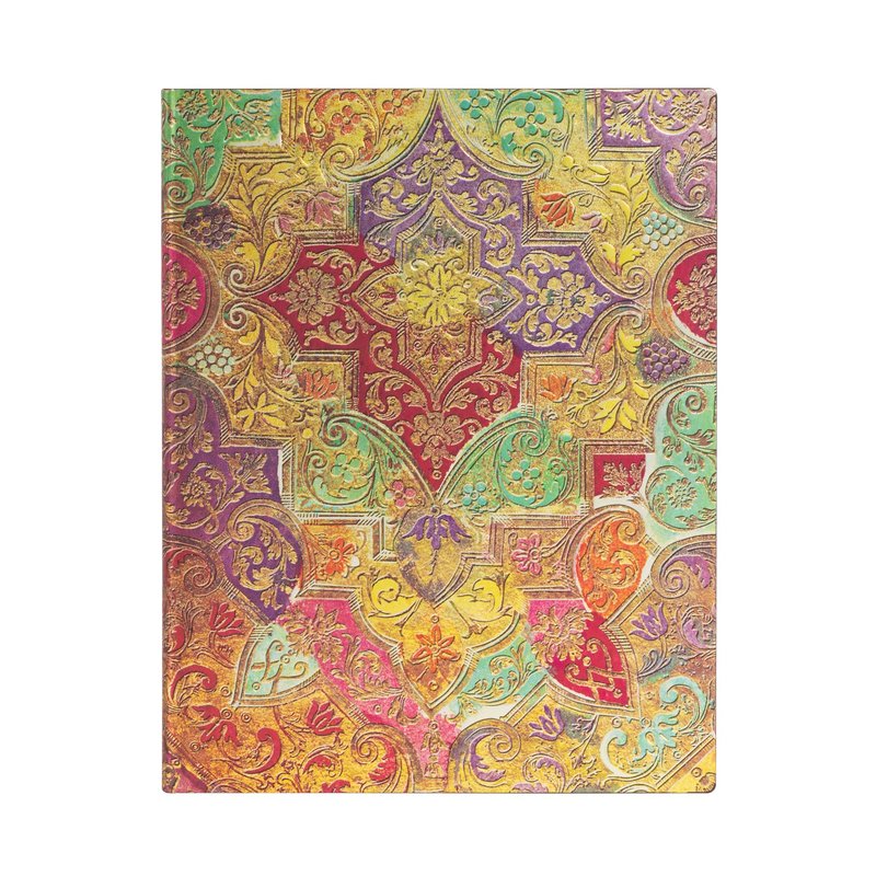 Bavarian Wild Flower Ultra Lined Softcover Journal, 176pg, 100GSM by Paperblanks (Brocaded Paper)