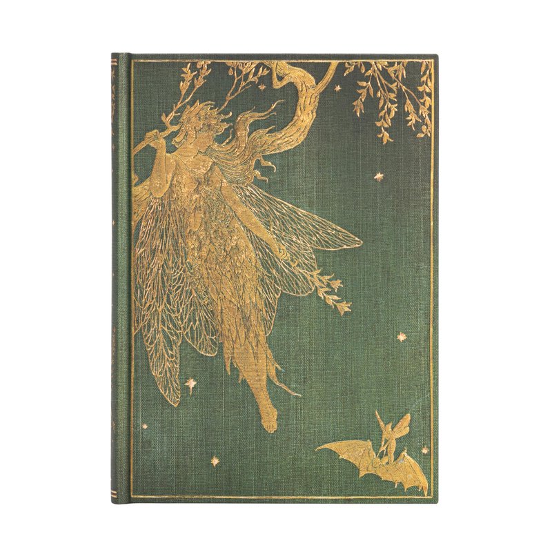 Olive Fairy, Lang's Fairy Books, Midi, Address Book, Elastic Band Closure, 144 Pg, 120 GSM