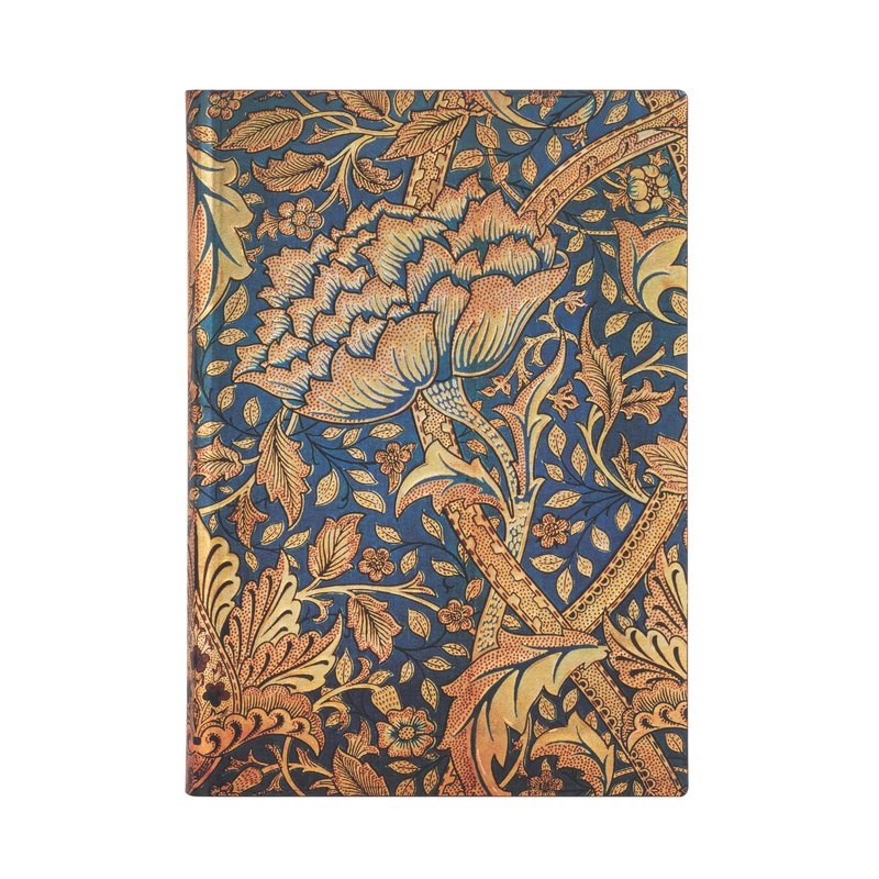 Morris Windrush Midi Lined Softcover Journal, 176pg, 100GSM by Paperblanks (William Morris)