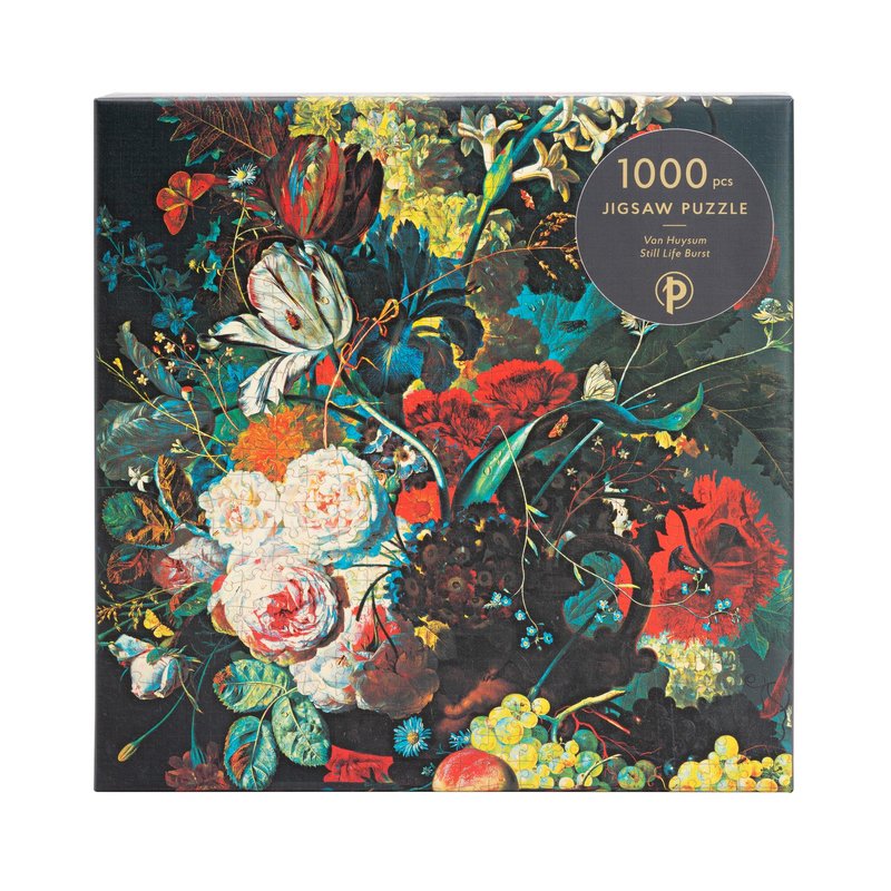 Van Huysum 1000 Piece Jigsaw Puzzle by Paperblanks (Still Life Burst)