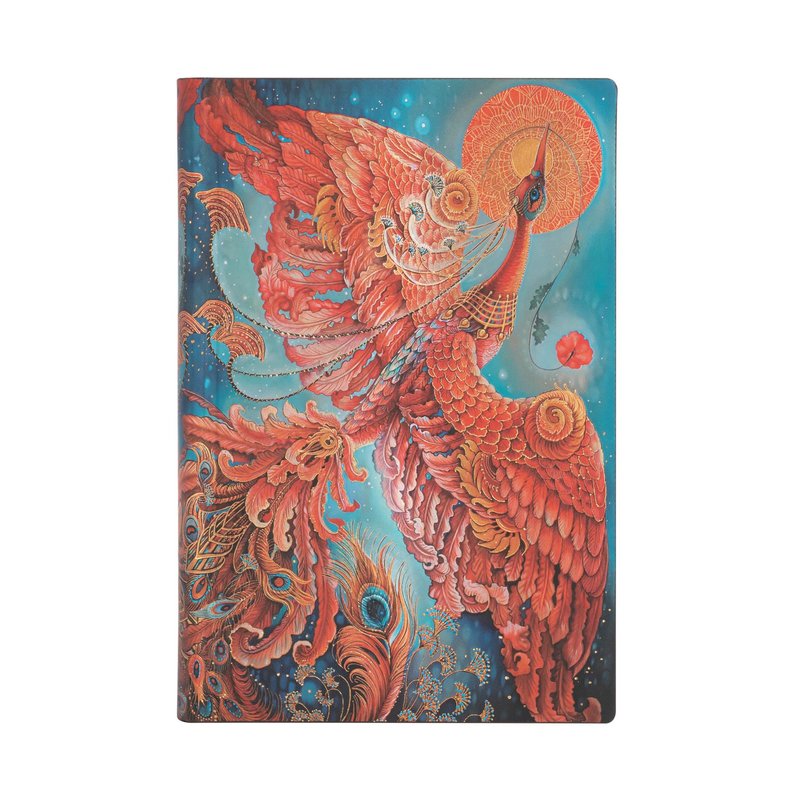 Firebird, Birds of Happiness, Softcover Flexi, Mini, Lined, 208 Pg, 80 GSM