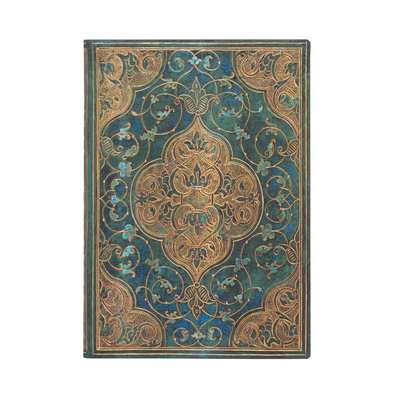 Turquoise Chronicles, Softcover Flexi, Midi, Unlined, 176 Pg, 100 GSM