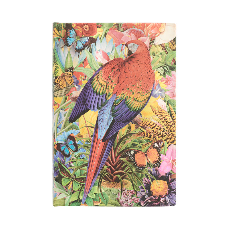 Tropical Garden Mini Lined Hardcover Journal, 176pg, 85GSM by Paperblanks (Nature Montages)