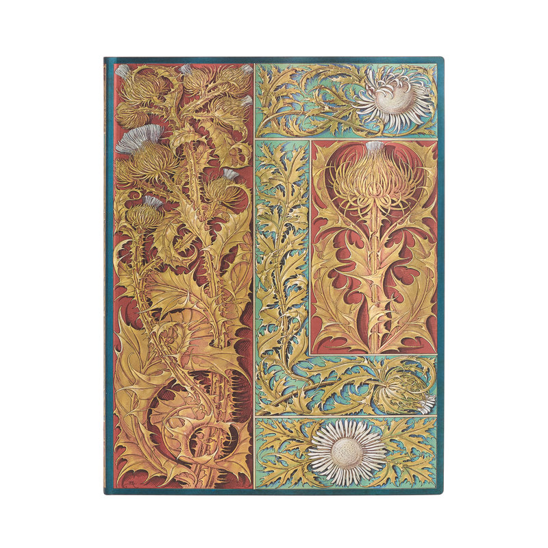 Wild Thistle, Vox Botanica, Softcover Flexi, Ultra, Unlined, Elastic Band Closure, 176 Pg, 100 GSM