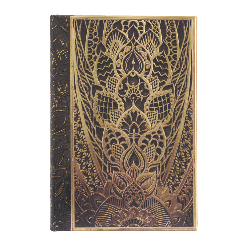 The Chanin Rise, New York Deco, Hardcover Journal, Mini, Lined, Elastic Band Closure, 176 Pg, 85 GSM