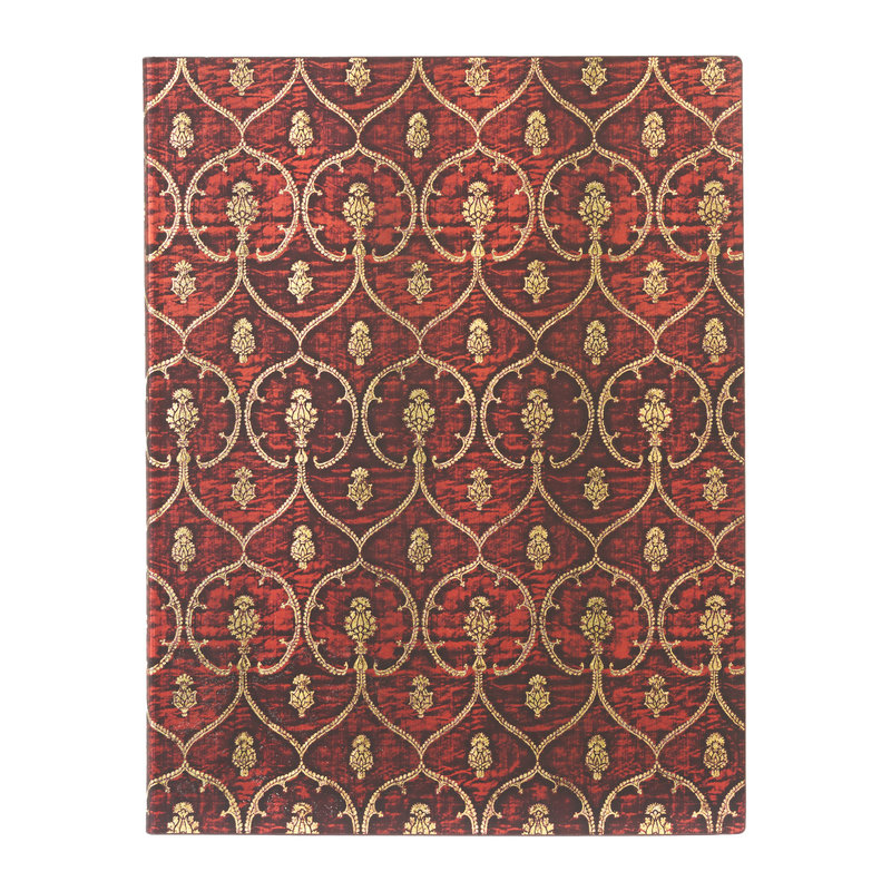 Red Velvet, Softcover Flexi, Ultra, Lined, Elastic Band Closure, 176 Pg, 100 GSM