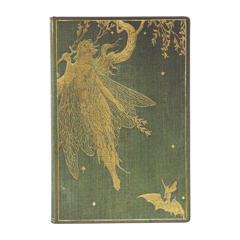 Olive Fairy Mini Lined Softcover Journal, 208pg, 80GSM by Paperblanks (Lang's Fairy Books)