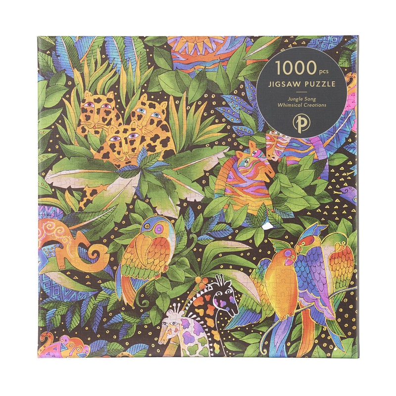 Jungle Song 1000 Piece Jigsaw Puzzle, Laurel Burch Collection by Paperblanks (Whimsical Creations)