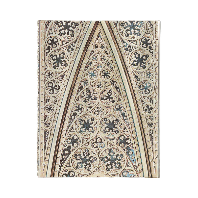 Vault of the Milan Cathedral, Duomo di Milano, Hardcover Journals, Ultra, Unlined, Wrap, 144 Pg, 120 GSM