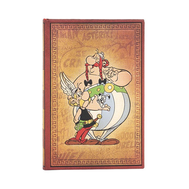 Asterix & Obelix, The Adventures of Asterix, Hardcover Journals, Mini, Lined, Elastic Band, 176 Pg, 85 GSM