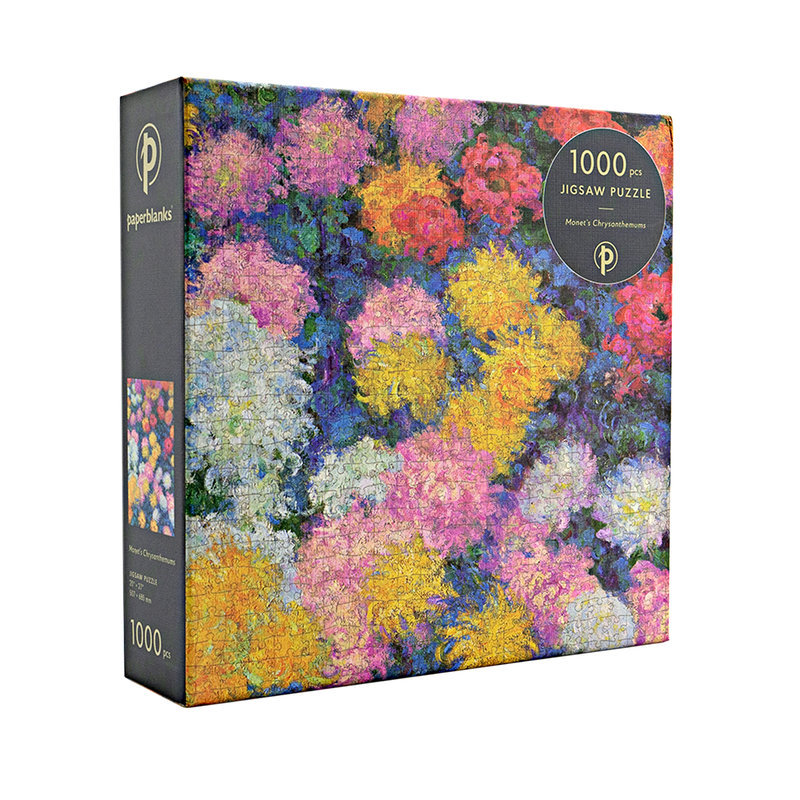 Monet's Chrysanthemums, Jigsaw Puzzles, Puzzle, 1000 piece