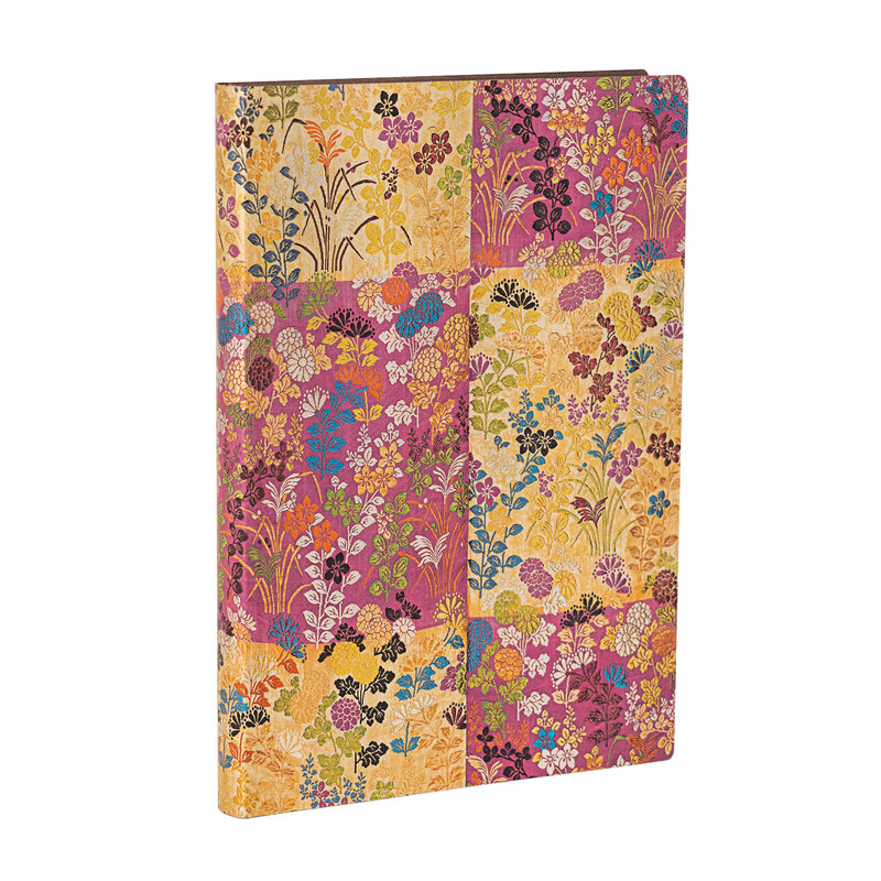 Japanese Kimono, Kara-ori Pink, Softcover Flexi, Midi, LIN