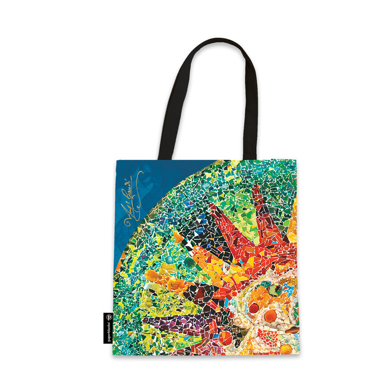 Gaudi's Mosaics, Canvas Bag