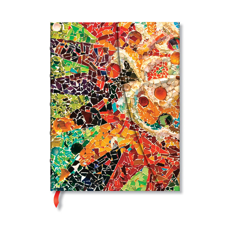 Gaudi Sun, Gaudi Mosaics, Address Books, Ultra, Address Book, Wrap, 144 Pg, 120 GSM