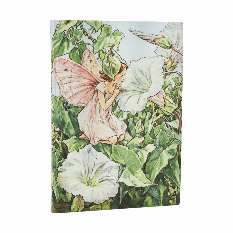Bindweed Fairy Midi Unlined Softcover Journal, 176pg, 100GSM by Paperblanks (Flower Fairies)
