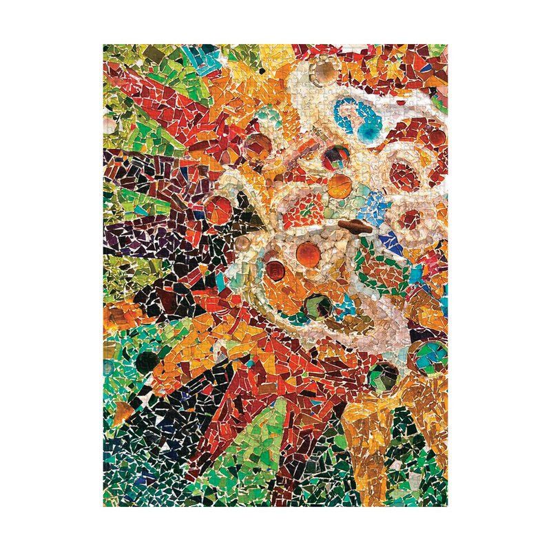 Gaudi's Sun, Gaudi's Mosaics, Jigsaw Puzzles, 1000 pieces