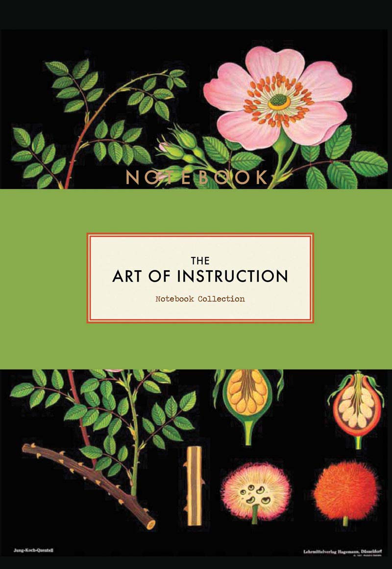 The Art of Instruction Notebook Collection (Floral Notebooks, Gift for Flower Lovers, Notebooks for Designers)