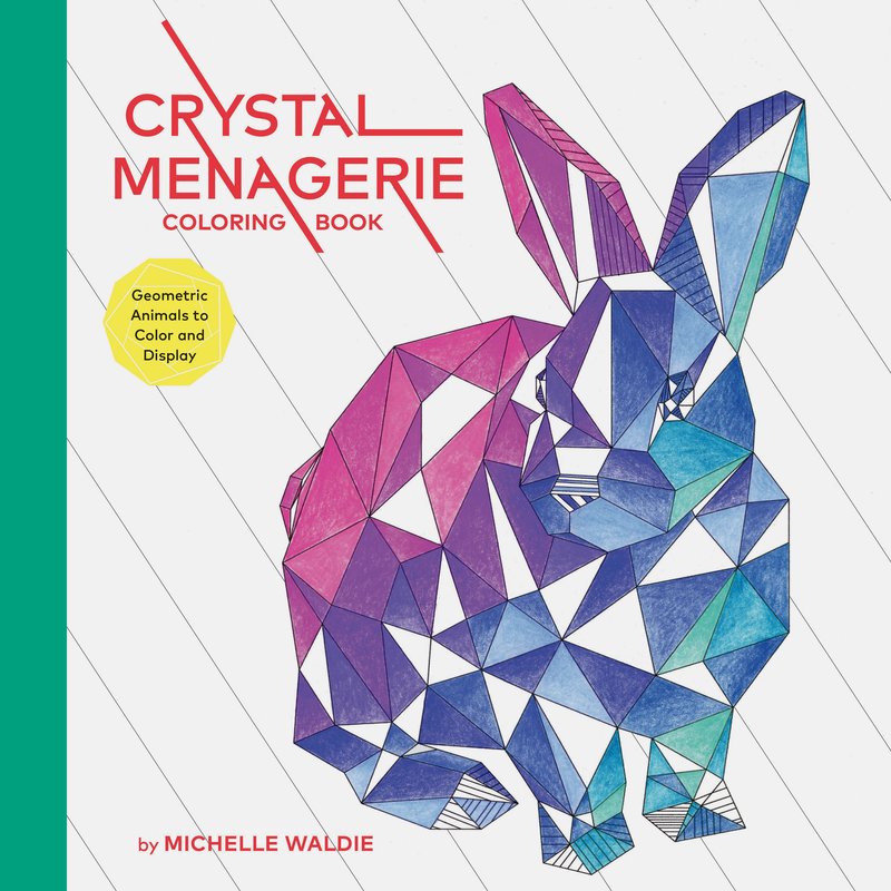 Crystal Menagerie Coloring Book
