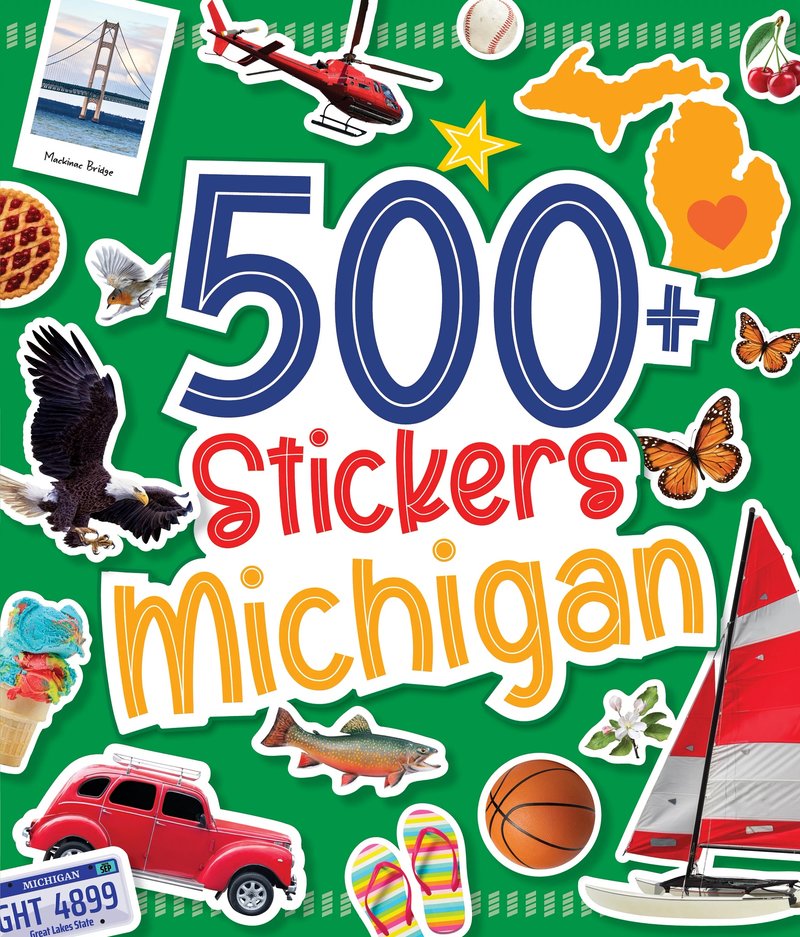 500 Stickers: Michigan