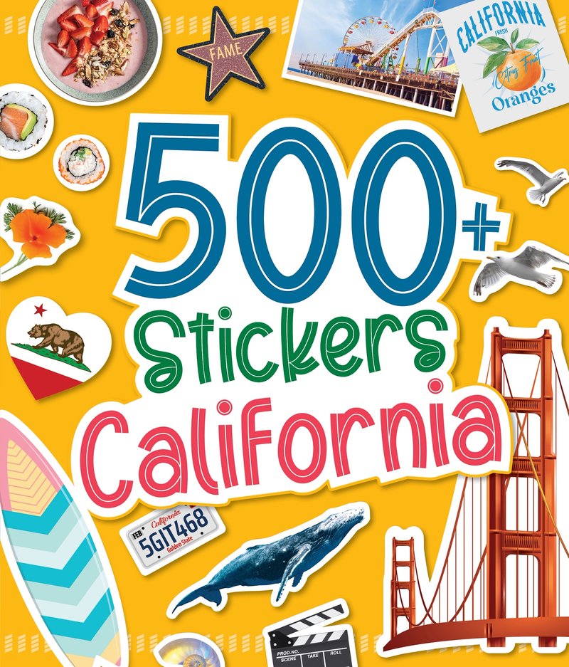 500 Stickers: California