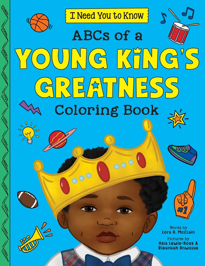 ABCs of a Young King's Greatness Coloring Book