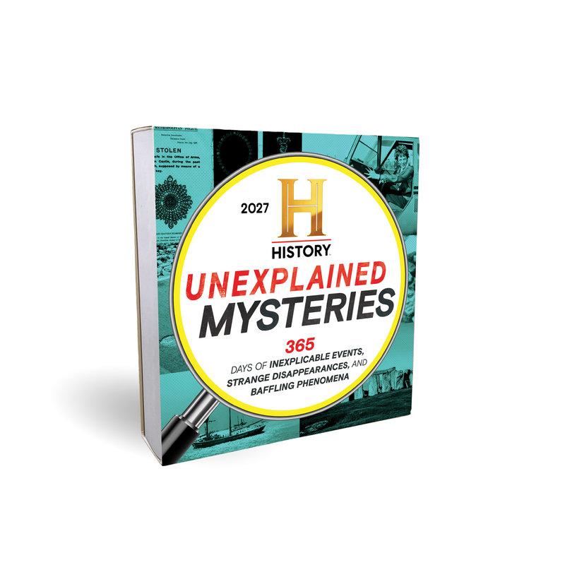 2027 History Channel Unexplained Mysteries Boxed Calendar