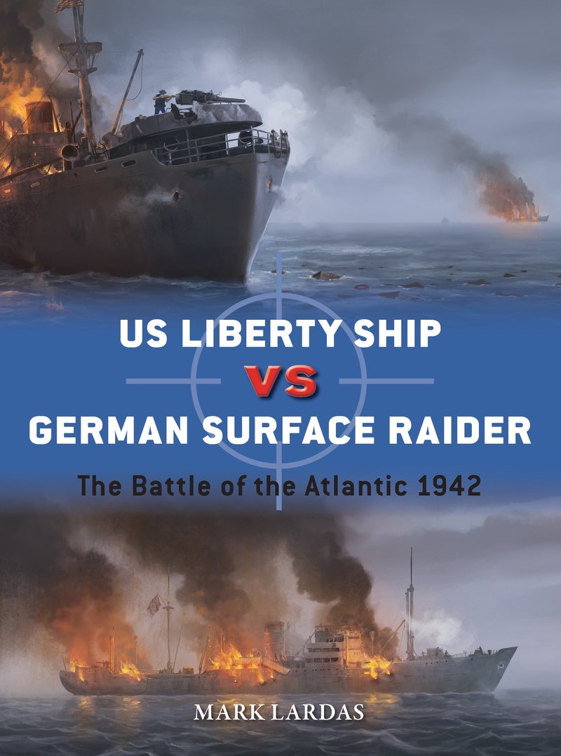 US Liberty Ship vs German Surface Raider