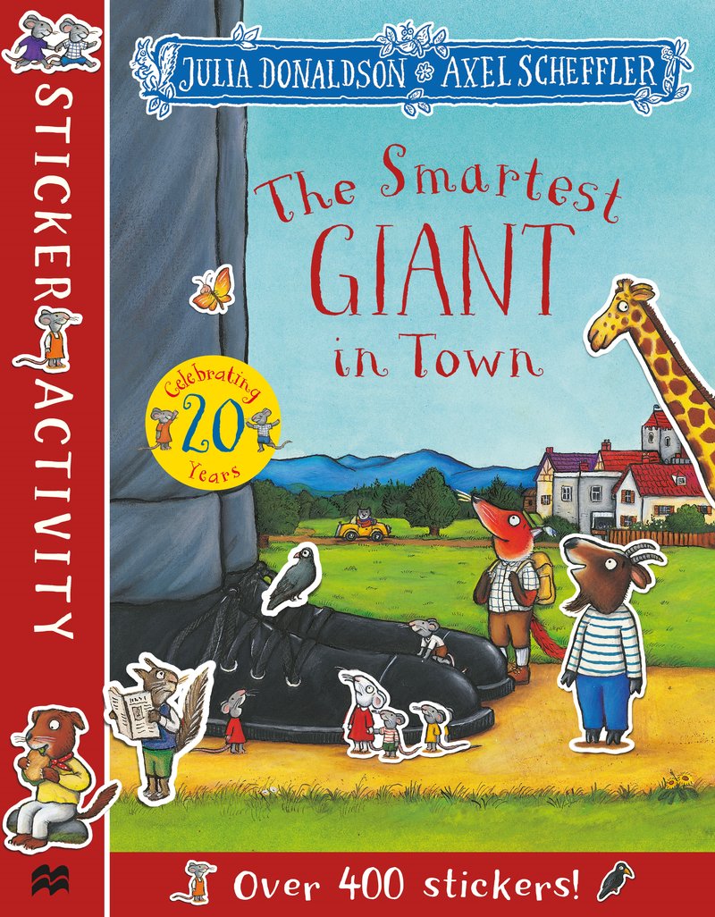 The Smartest Giant in Town Sticker Activity Book