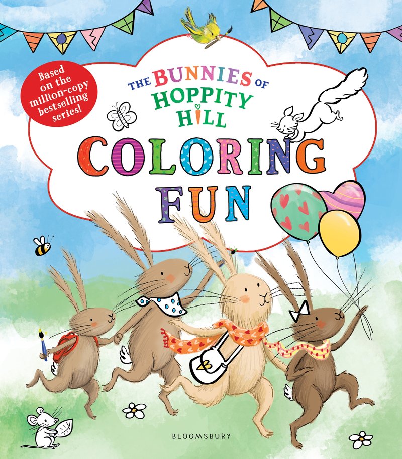 The Bunnies of Hoppity Hill: Coloring Fun