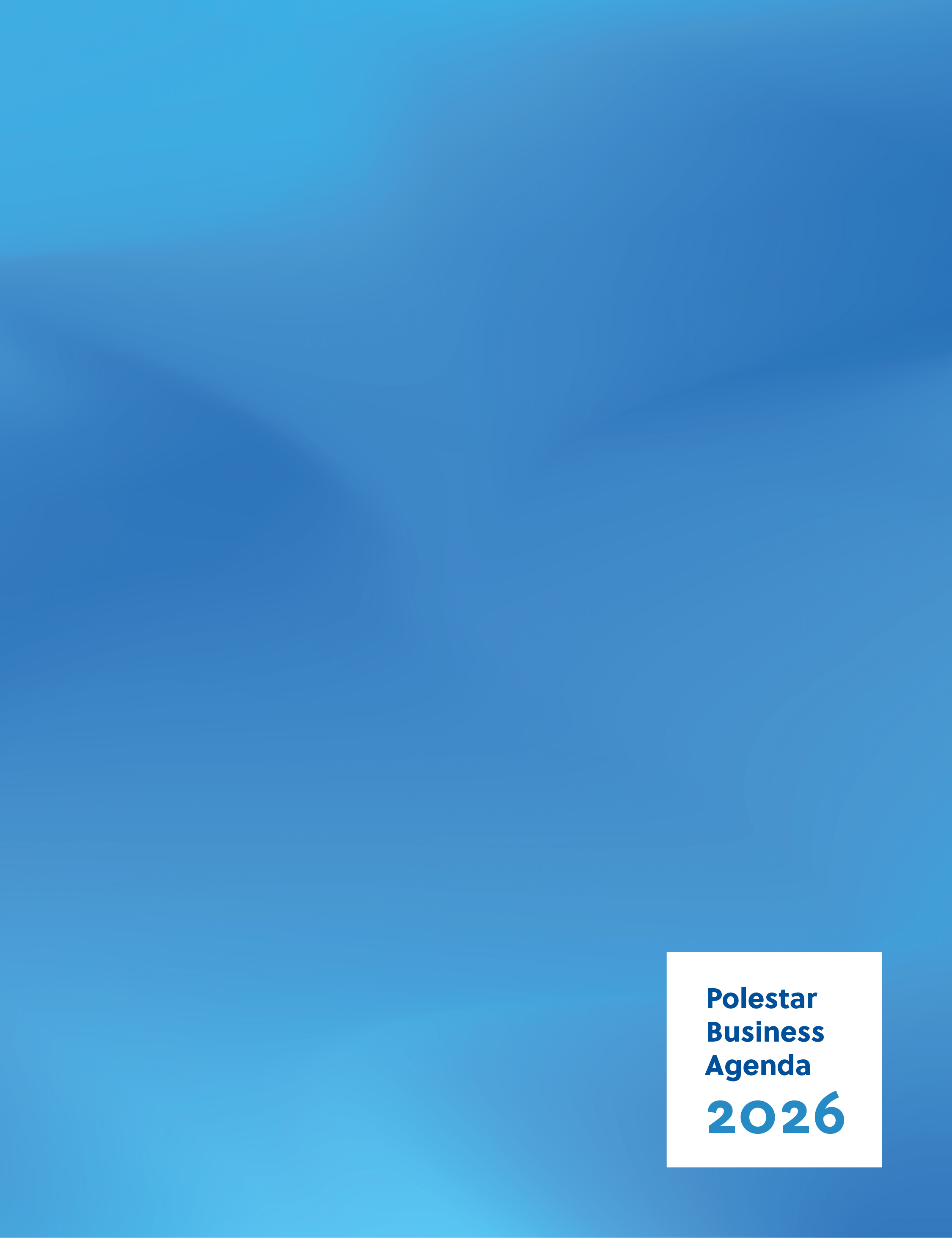 2026 Polestar Business Agenda