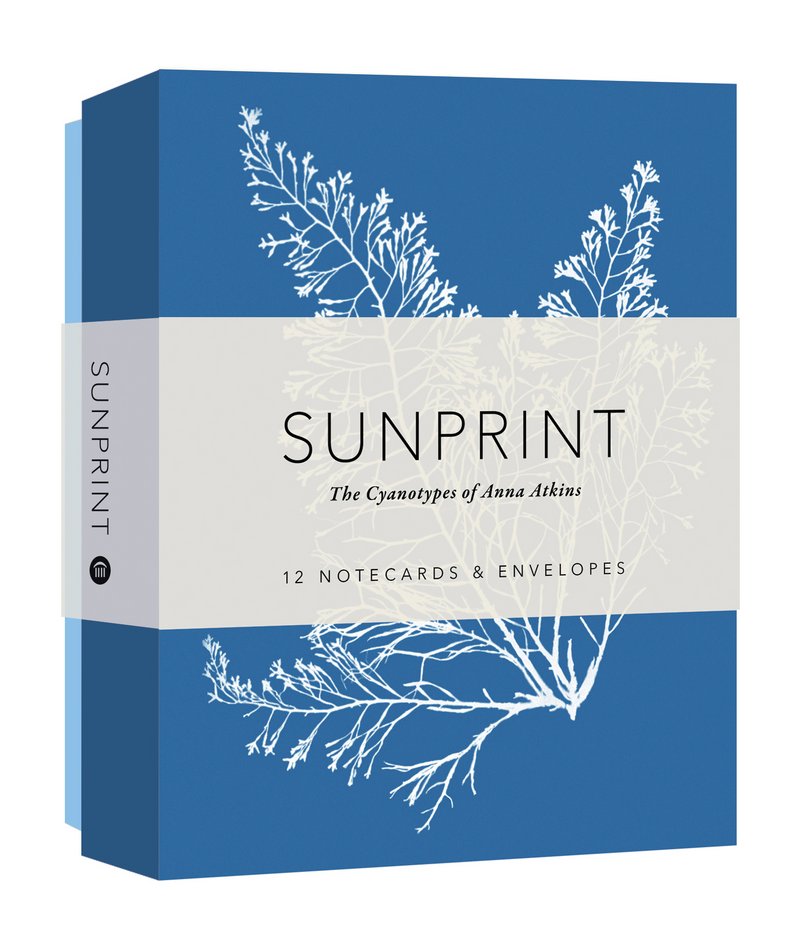 Sunprint Notecards: The Cyanotypes of Anna Atkins  (12 notecards; 12 designs; matching envelopes; keepsake box)